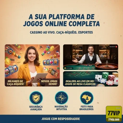 77vip - interface premium - Cadastro na Plataforma