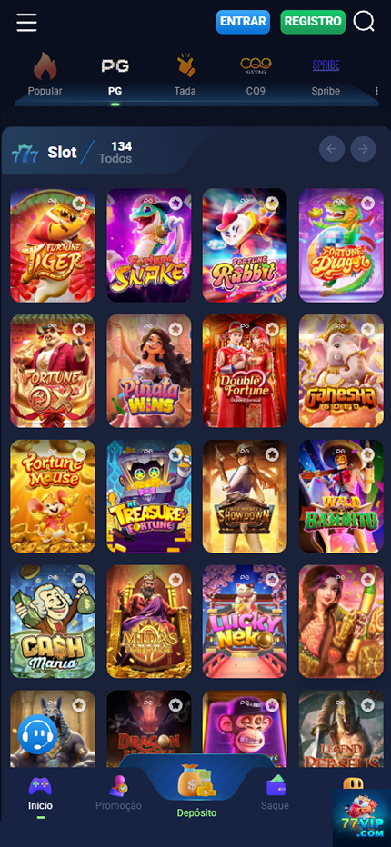 Prêmios Jogos 77vip.com